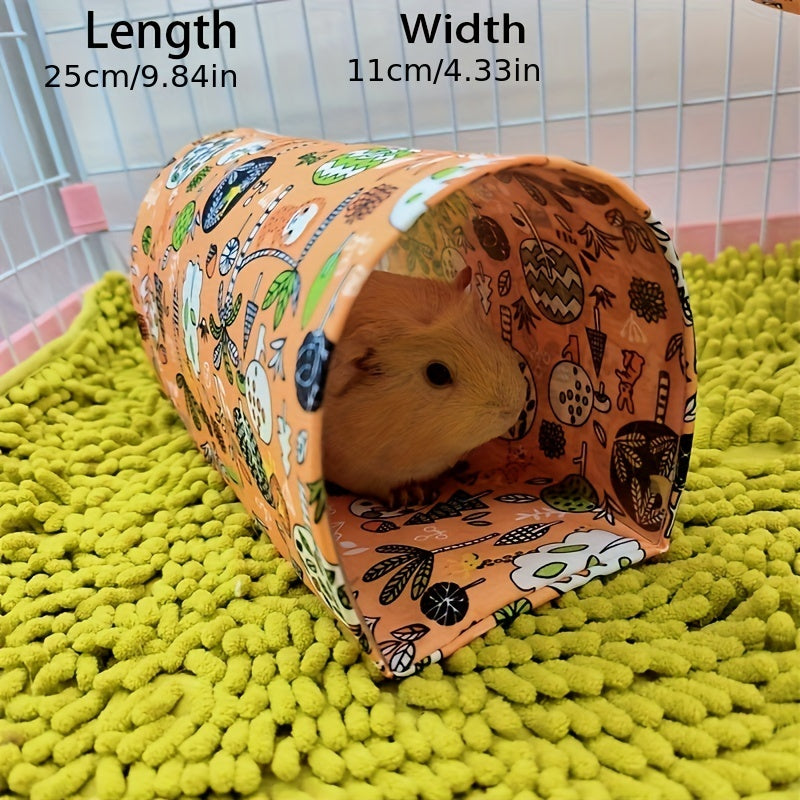 Small Pet Tunnel Nest Hamster Rabbit Sugar Glider Hedgehog Ferret Tunnel