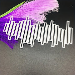 Rectangular Stripe Frame Metal Cutting Dies for DIY Scrapbooking