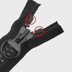 Large Separating Plastic Zippers For Sewing Heavy Duty Resin Zippers