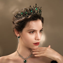 Rhinestone Baroque Crown Hairband Headband Party Favor Decorations