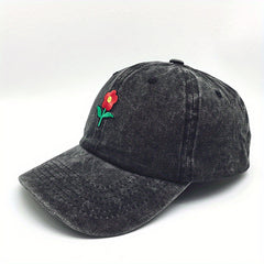 Vintage Patched Embroidered Baseball Cap for Men Women