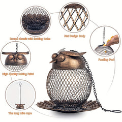 Heavy Duty Copper Mesh Frame Bird Feeder