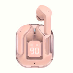 Waterproof Wireless Stereo Earplugs Digital Display Touch Button