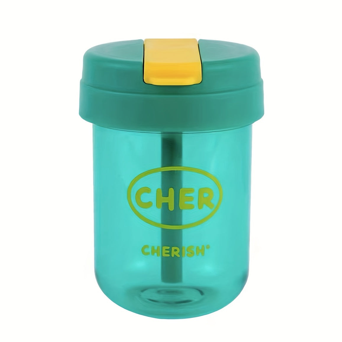 Mini Portable Coffee Cup & Plastic Straw Sports Water Bottle Ideal Gift