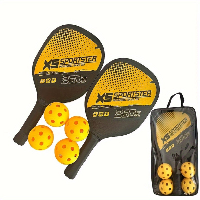 2pcs Pickleball Racket For Beach Outdoor Pickleball Paddle For Entertainment