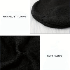 DOG DAD Embroidered Knit Woolen Hat Coldproof