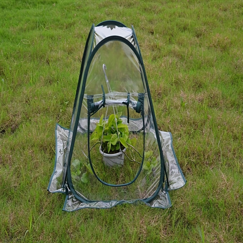 Pop Up Greenhouse Cover Transparent PVC Mini Small Grow Plant House Tent