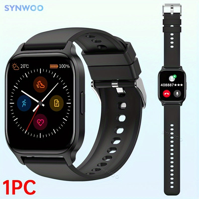 SYNWOO Y3 Smartwatch Full Touch Screen Fitness Tracker Voice Call Capability