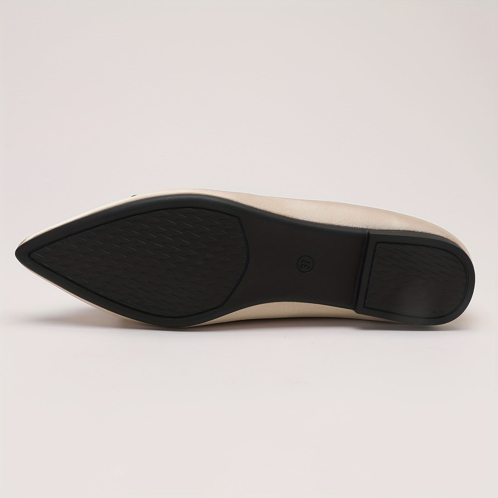 Women's Rhinestone Ballet Flats Pointed Toe Slip On Satin Soft Sole