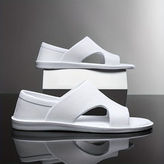 Men's High Heels Sandals Quick Dry Open Toe Beach Shoes