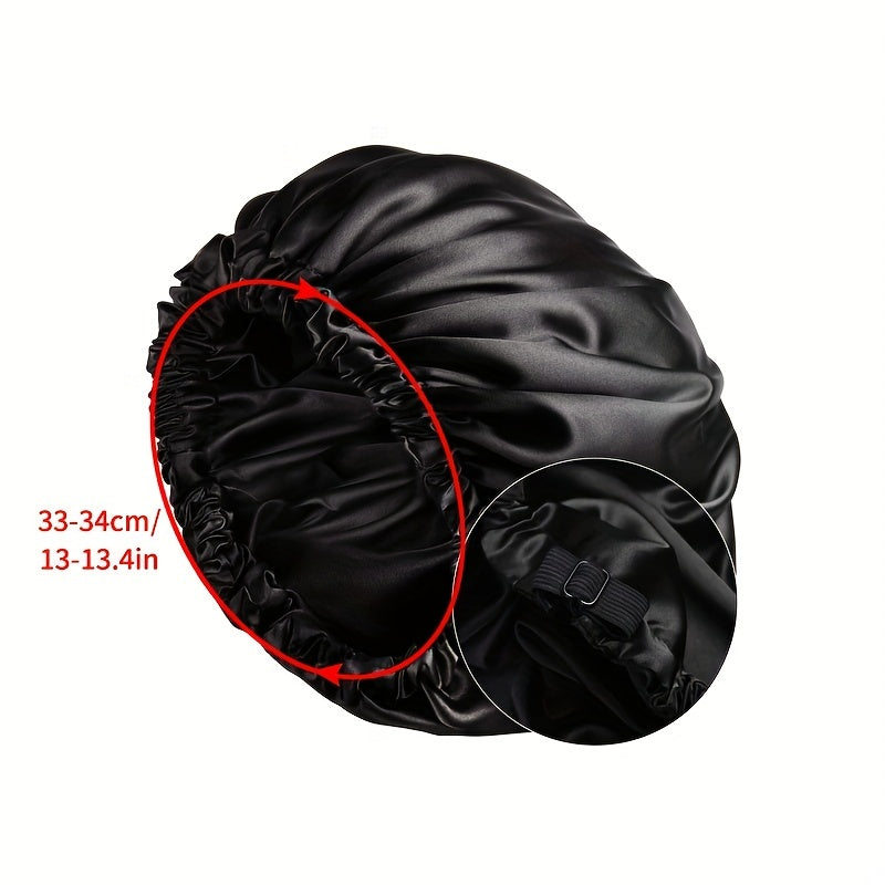 Double Layered Large Lace Sleeping Cap Bath Cap