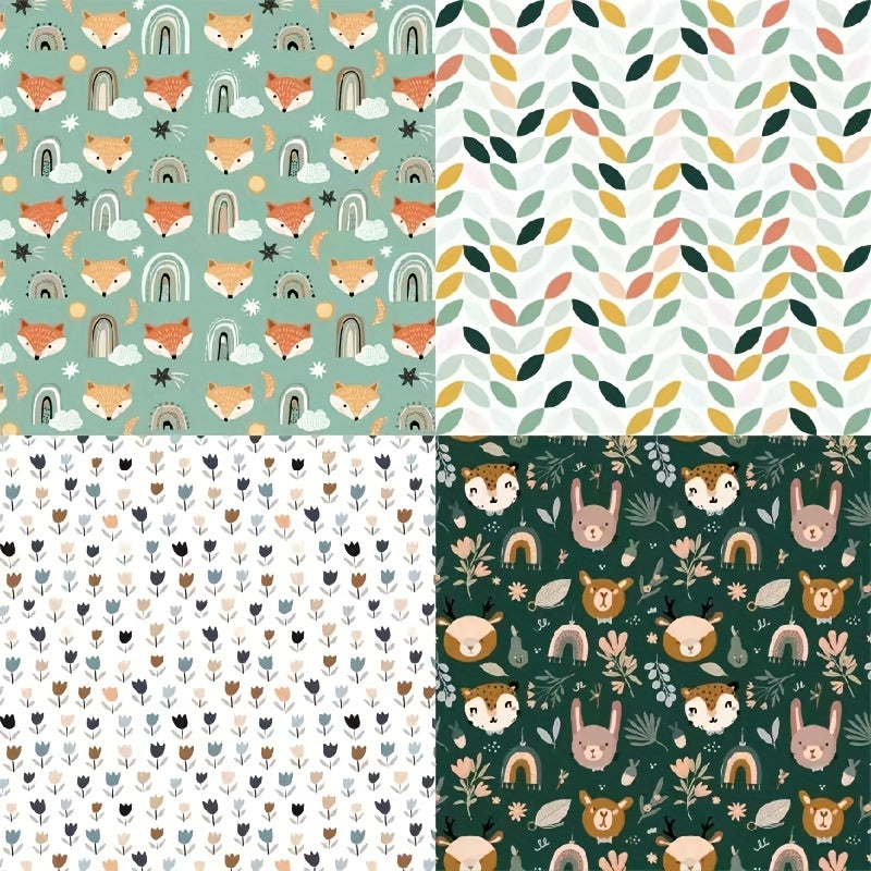 DIY Animal Theme Scrapbook Paper Photo Album