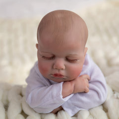 45 72 Cm Lifelike Real Soft Touch 3D Painted Reborn Doll Birthday Gift
