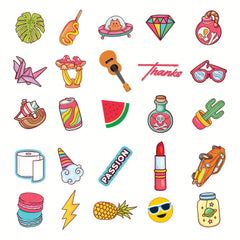 50pcs Waterproof Vinyl Stickers Water Bottles Laptop Skateboard