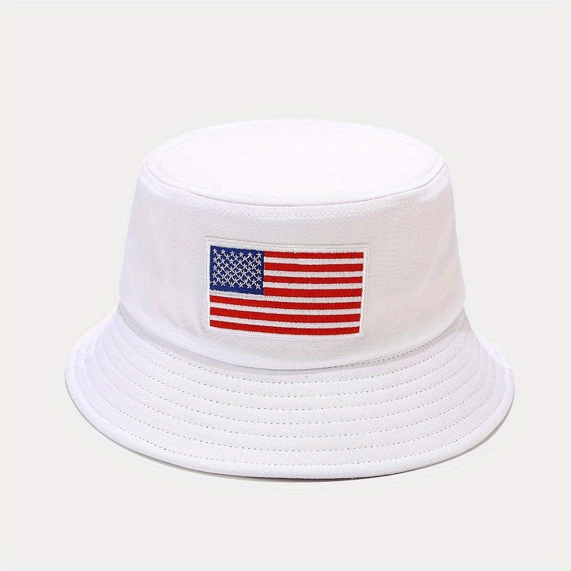 American Flag Bucket Hat Sun Visor