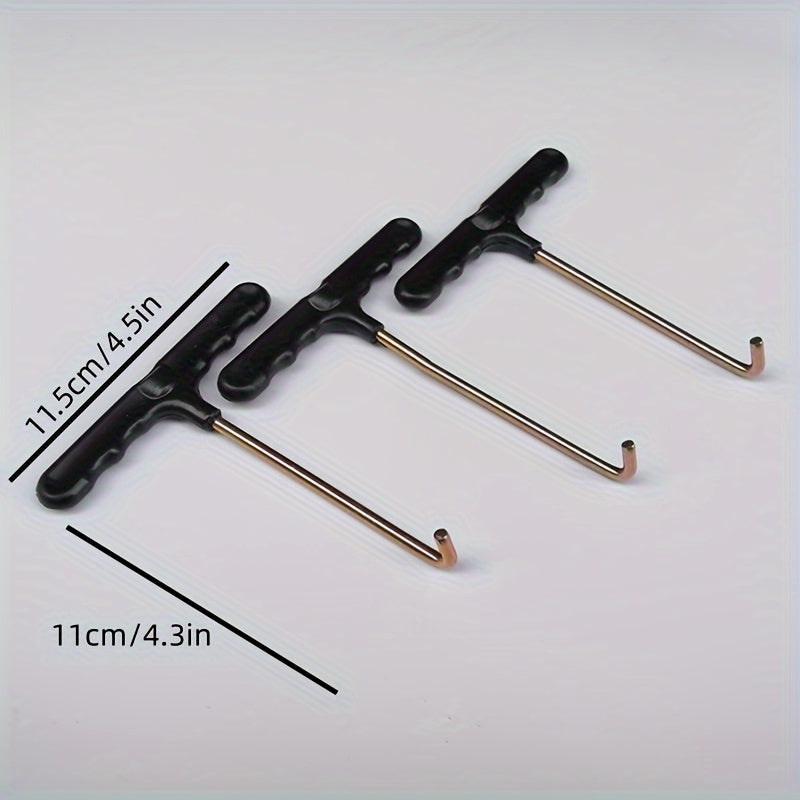 Trampoline Spring Pull Tool T Hook Tent Peg Extractor