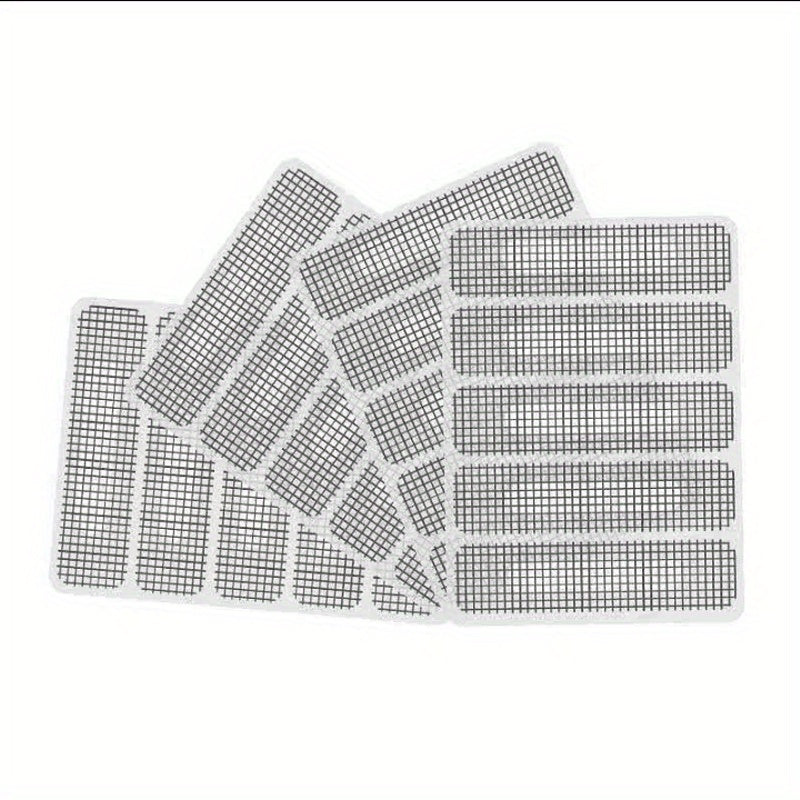 Mosquito Repellent Patches Kit w/ Grid Repair Stickers & Drainage Hole