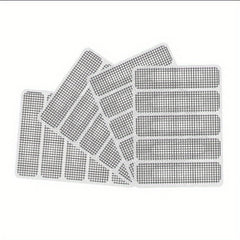 Mosquito Repellent Patches Kit w/ Grid Repair Stickers & Drainage Hole