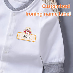 Custom Iron on Name Labels - Personalized Marking For Clothing, Blankets, Towels