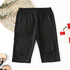 Toddler Girls Ripped Biker Shorts for Outdoor Summer Clothes