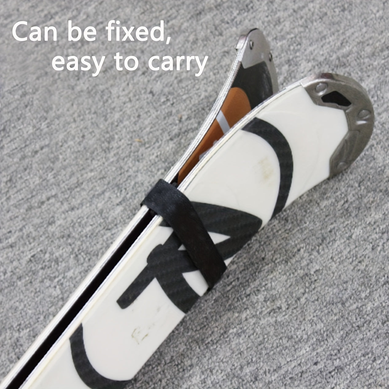 Skiing Pole Binding Straps Durable Fastening Cable Ties Cycling Yoga Mat Straps