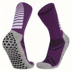 Thicken Soccer Socks For Men Sports Grip Anti-slip Basketball Football Socks