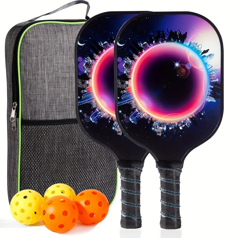 Graphite Glass Fiber Pickleball Racket Set