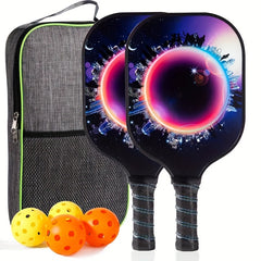 Graphite Glass Fiber Pickleball Racket Set