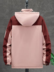 Women's Outdoor Fleece Lined Jacket with Hood
