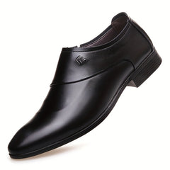 Men's Slip On Formal Shoes Wear resistant Non Slip Smart Casual Shoes