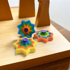 Spiral Star Radish Tower Toy Stress Relief Gift