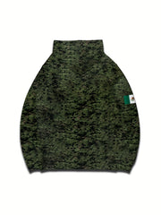 Mexico Eagle Print Camo Hoodie Mens Graphic Hooded Pullover