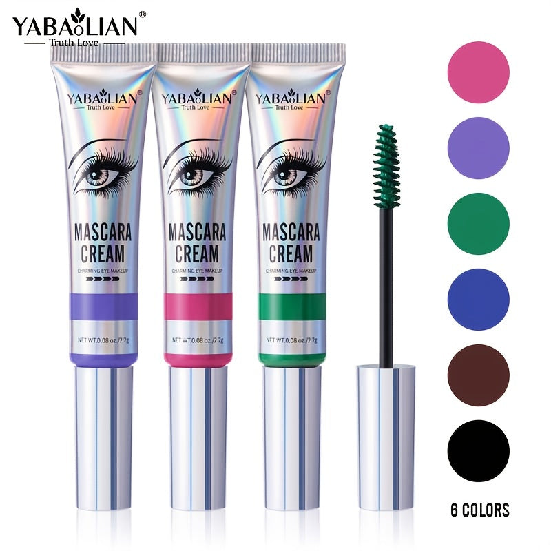 Party Makeup Waterproof Mascara with Colorful Silk Fiber