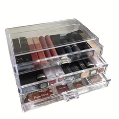 Clear Cosmetic Storage Organizer for Cosmetics Jewelry & Hair Accessories