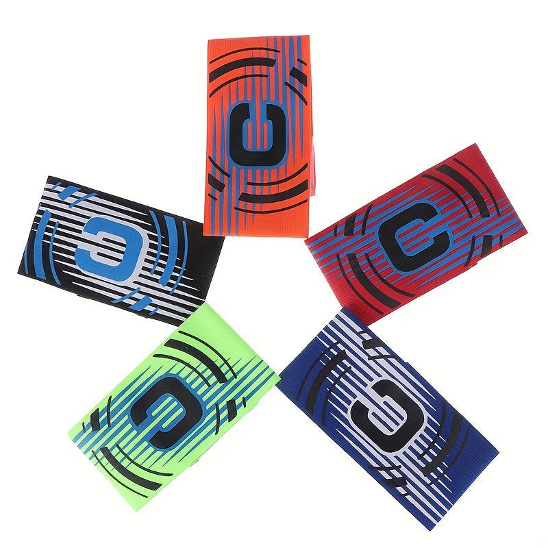 Colorful Soccer Captain Armband Adjustable