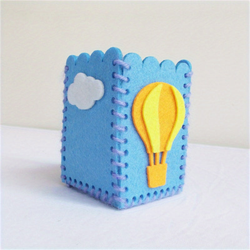 Kindergarten Nonwoven Fabric Threading & Winding Toy Exercise