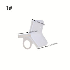 20/50pcs Treble Hook Protective Case Size 1-5 Fishing Tackle Accessories