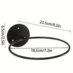 Wall Mounted Basketball & Football Storage Holder Space Saving Ball Rack