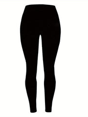 Women's Plus Cross Print High Rise Skinny Leggings