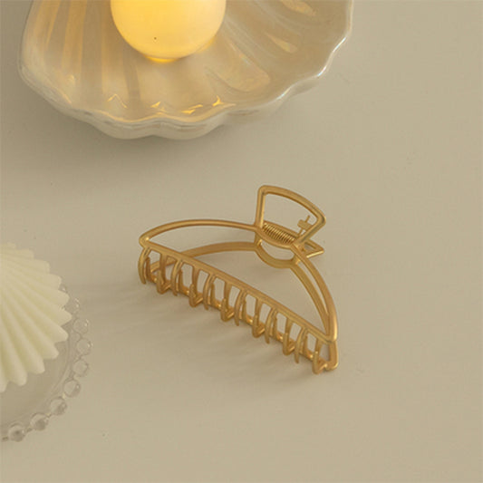 Hollow Hair Claw Half Bun Hairpins For Thick Hair