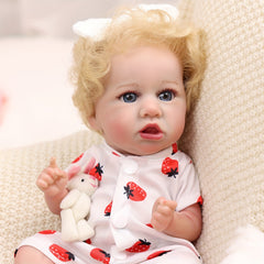 12 Inch Reborn Baby Dolls Mini Realistic Lifelike Newborn Full Vinyl Baby Doll