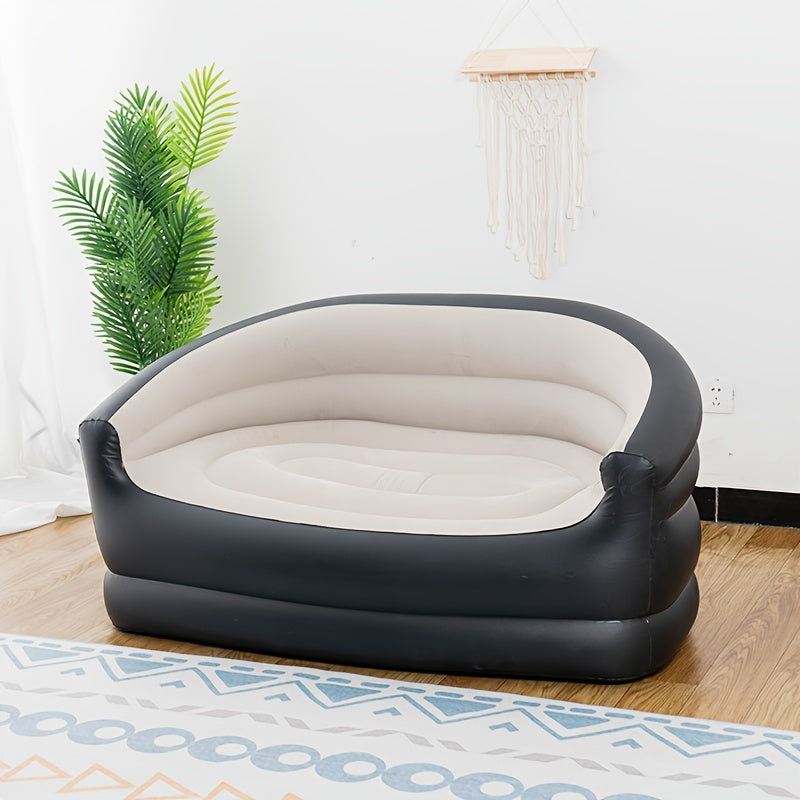 Lazy Inflatable Sofa Portable Air Loungers for Outdoor and Indoor