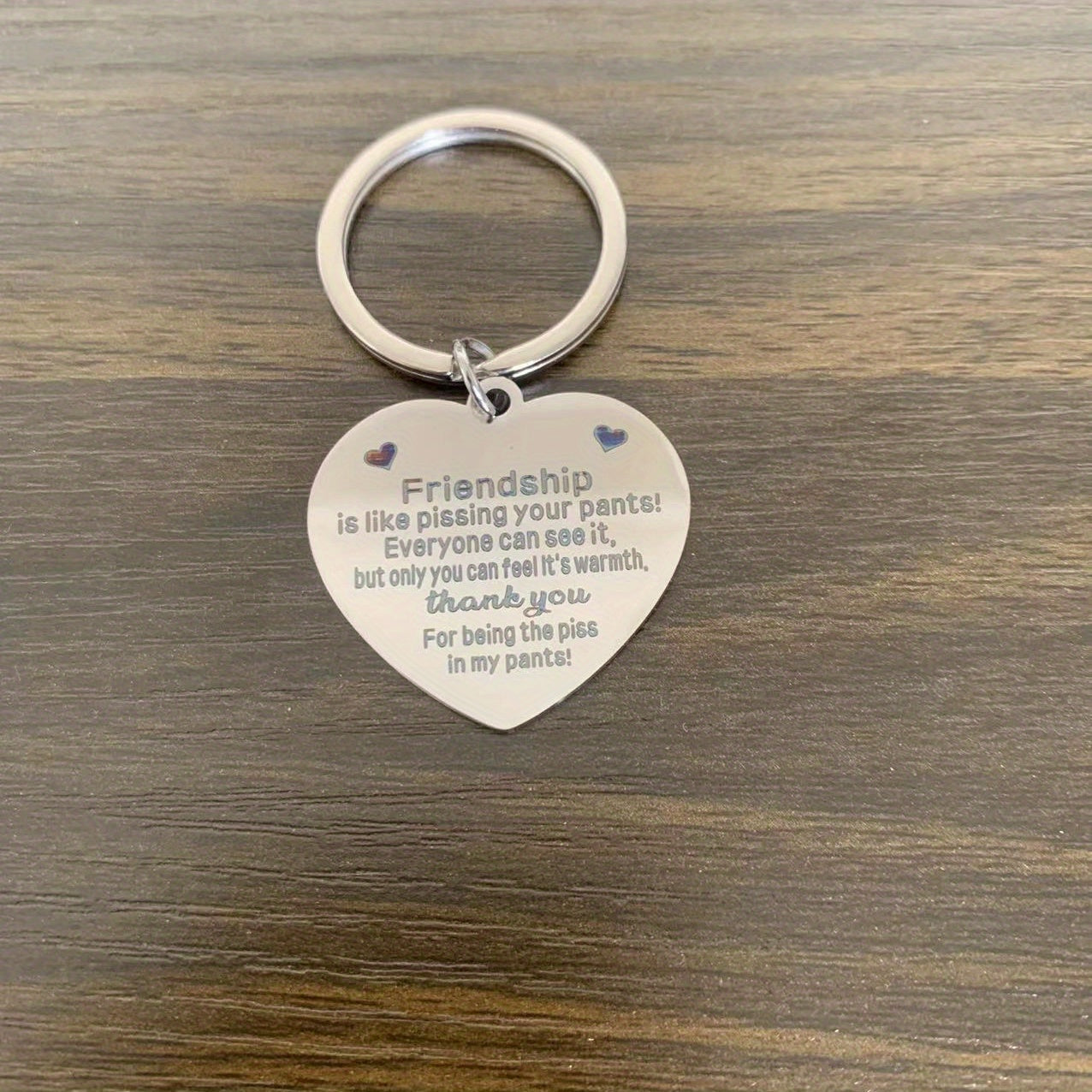 Heartfelt Friendship Keychain - A Meaningful Gift
