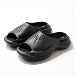 Men's Non Slip Platform Slides Cloud Slides for Indoor Outdoor Beach Summer