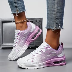 Gradient Air Cushion Running Shoes Non Slip Outdoor Sneakers