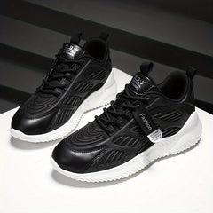 Women's Breathable Lace Up Running Shoes Chunky Sneakers