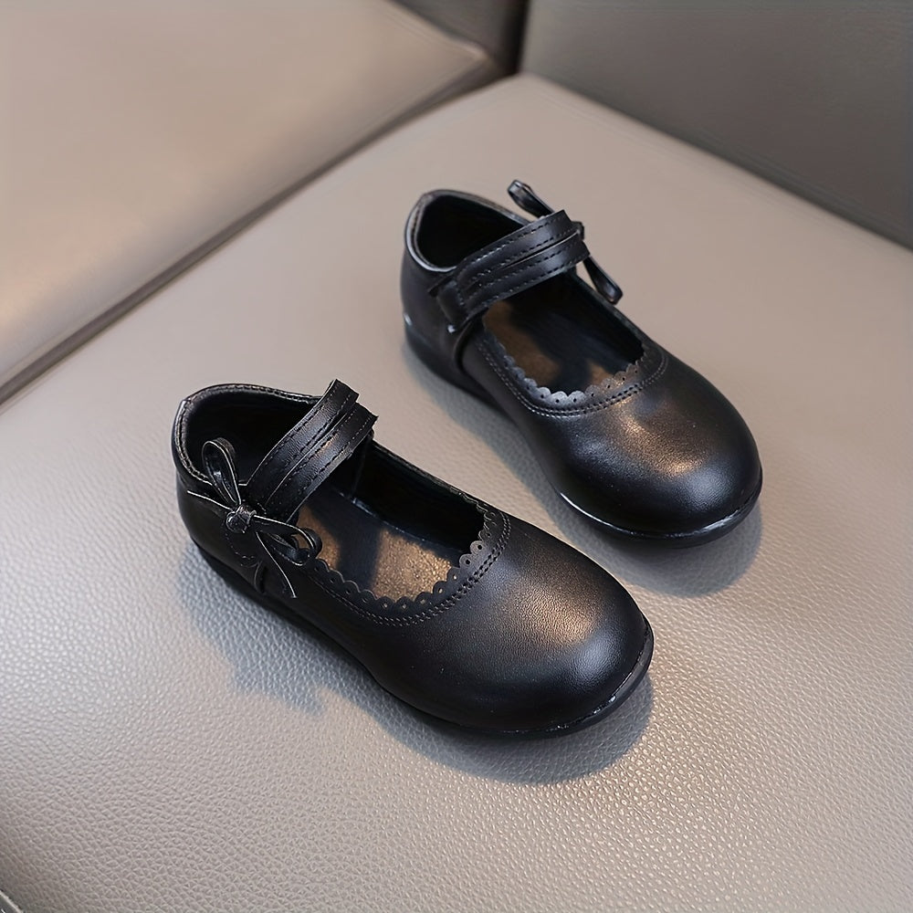 Kids Bowknot Flats Lightweight Non Slip Shoes