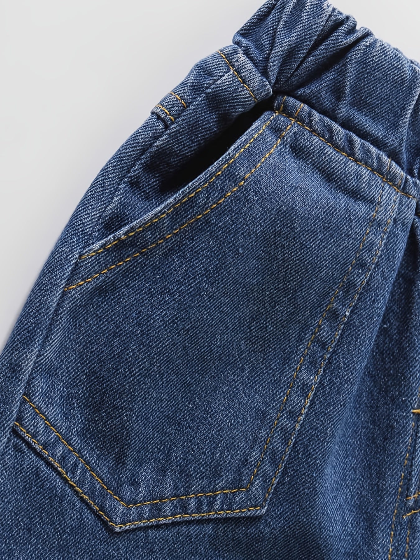 Boys Denim Jeans Cropped Pants Casual Spring Autumn Winter Kids Clothes