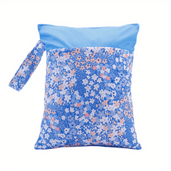 Waterproof Wet/Dry Bag for Diapers & Travel - Two Zippers