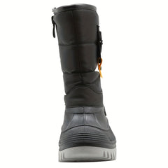 Boys' High Top Snow Boots Warm Cozy Non-slip Boots Plush Comfy Outdoor Hiking